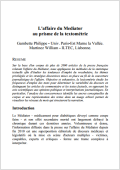 Gambette & Martinez 2013 - L'affaire du Mediator au prisme de la textométrie